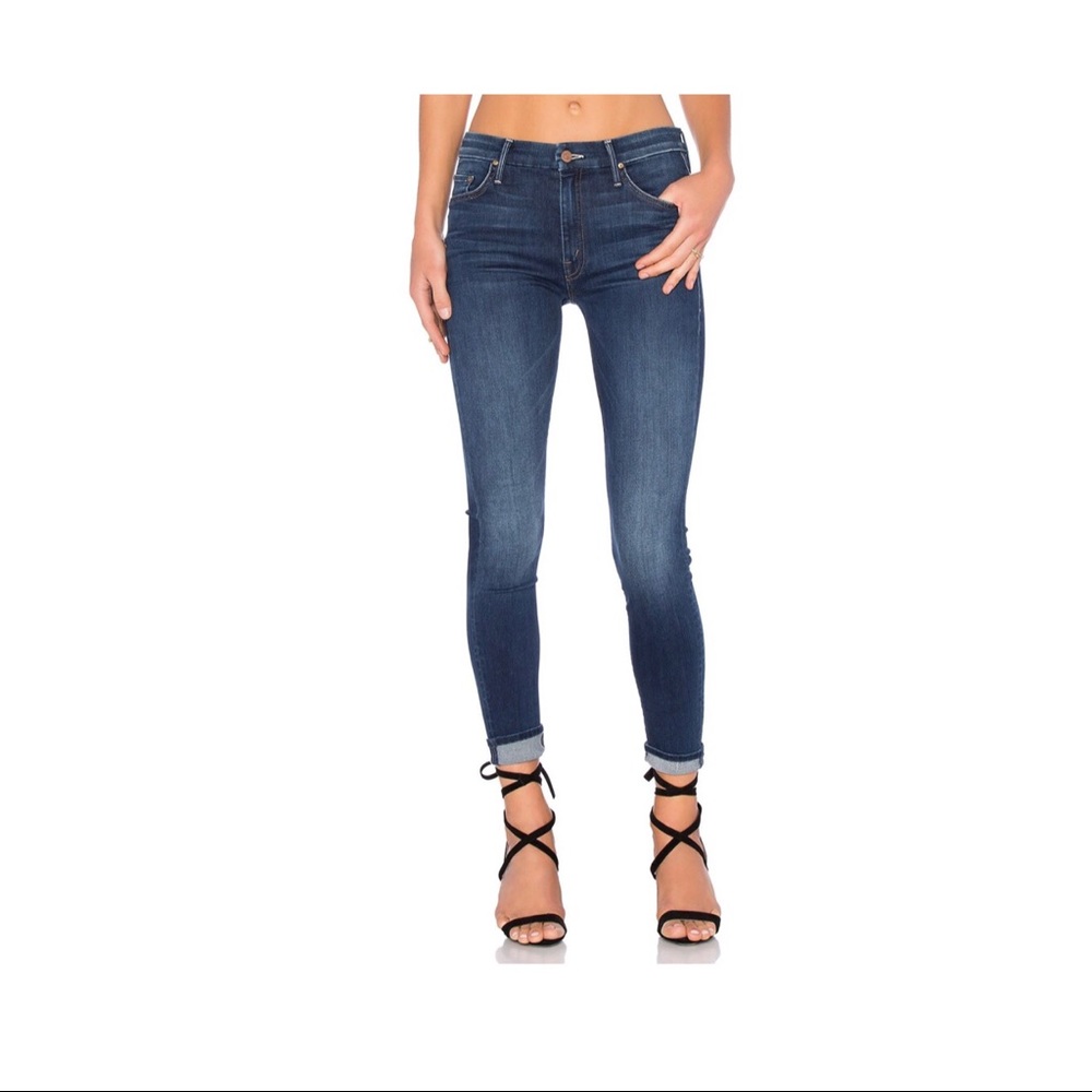 PWR PLAY HIGH-WASTED MOTHER JEANS